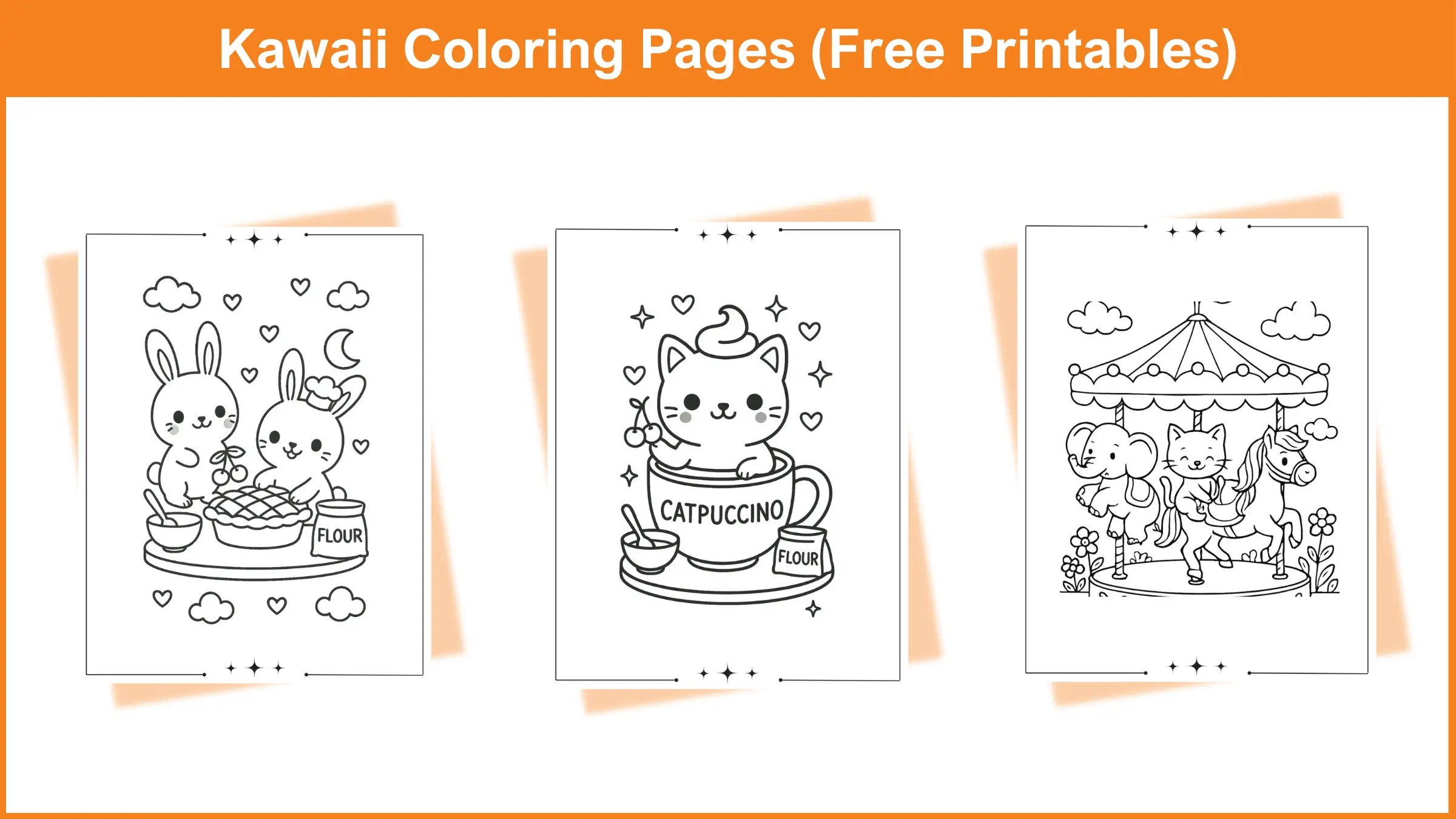 Kawaii Coloring Pages