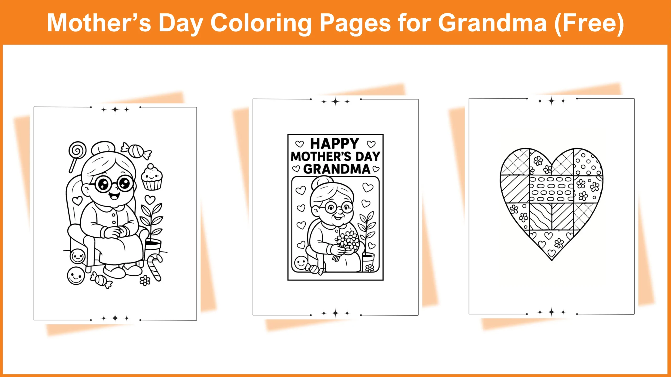Mother’s Day Coloring Pages for Grandma: A Heartfelt Gift