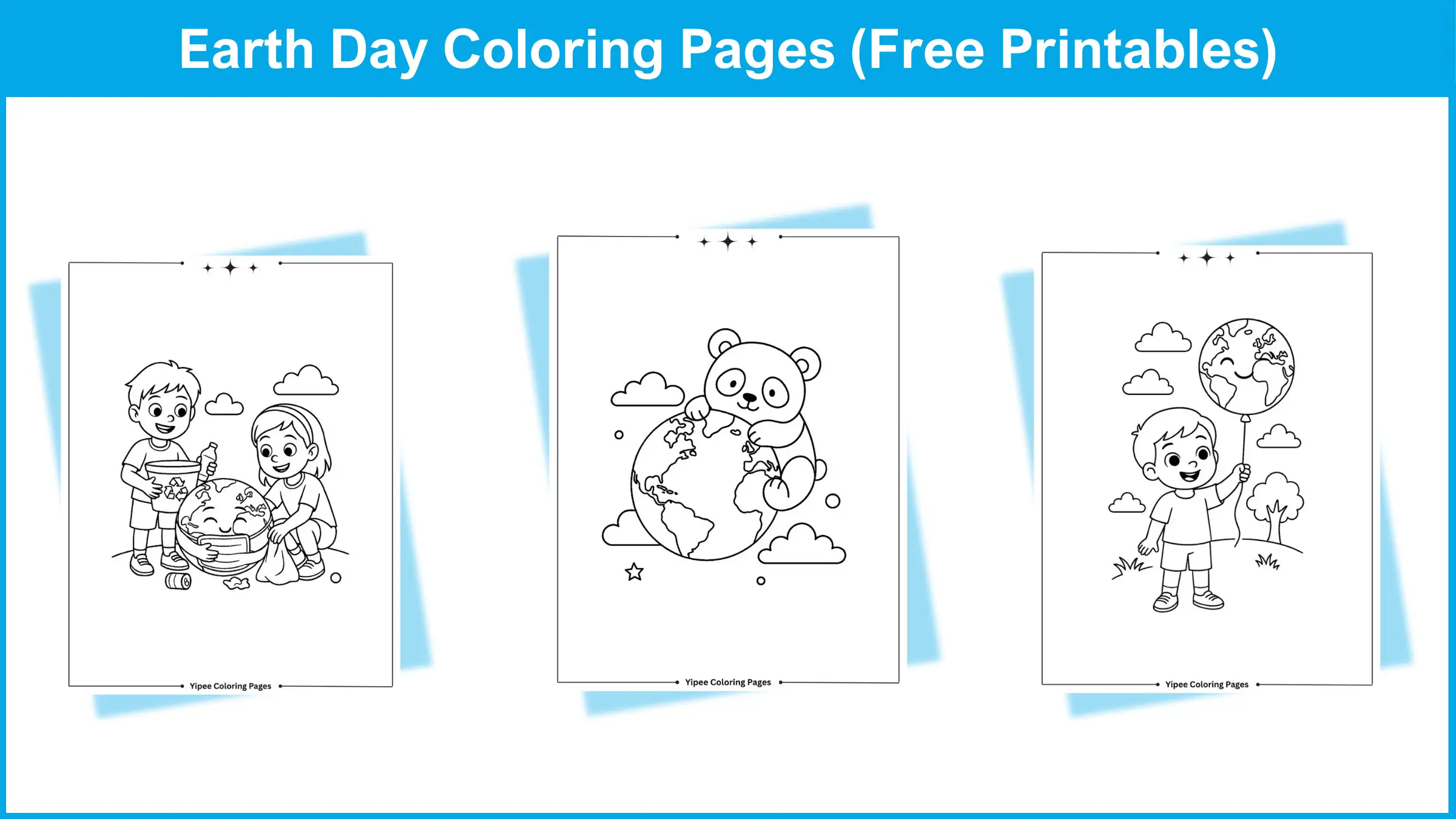 Amazing Earth Day Coloring Pages to Print and Color