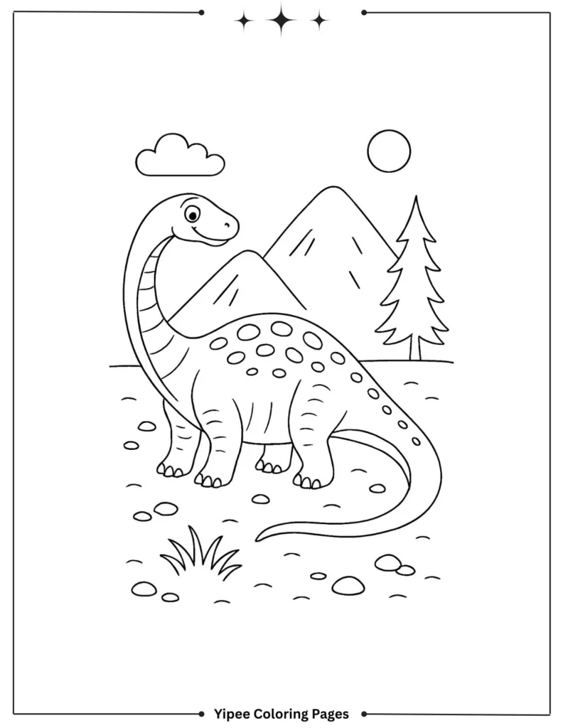 Velociraptor Coloring Page