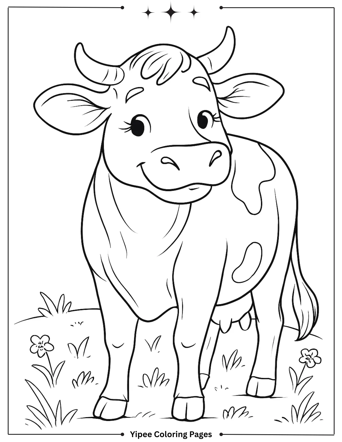 Detailed coloring page