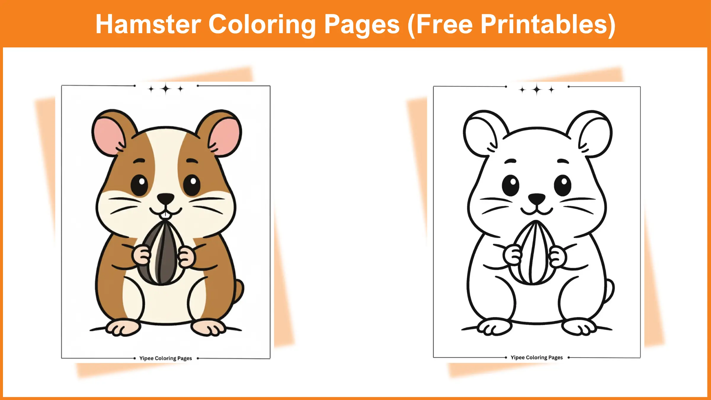 Hamster Coloring Pages By Yipee Coloring Pages Hamster Coloring Pages