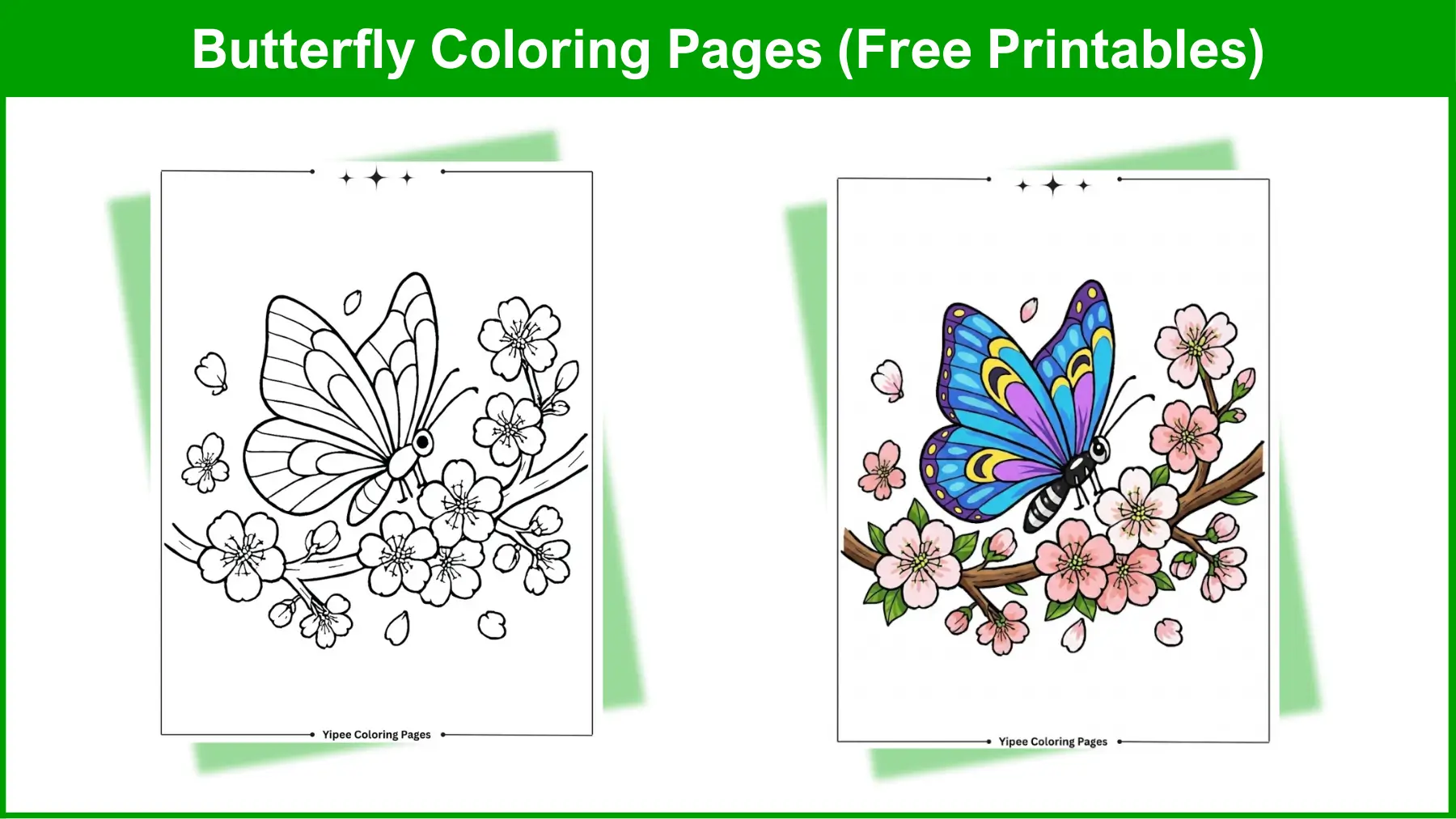Butterfly Coloring Pages