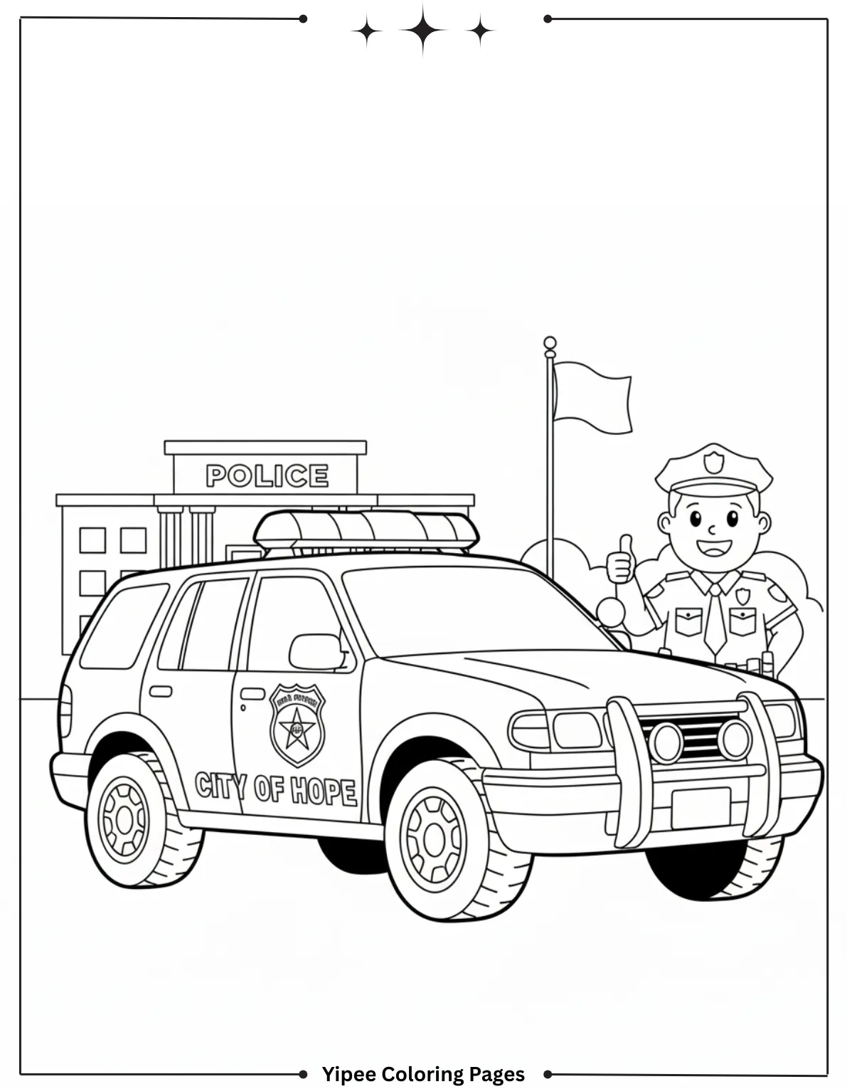 Chevrolet Silverado LTZ Crew Cab 4×4 Police Truck