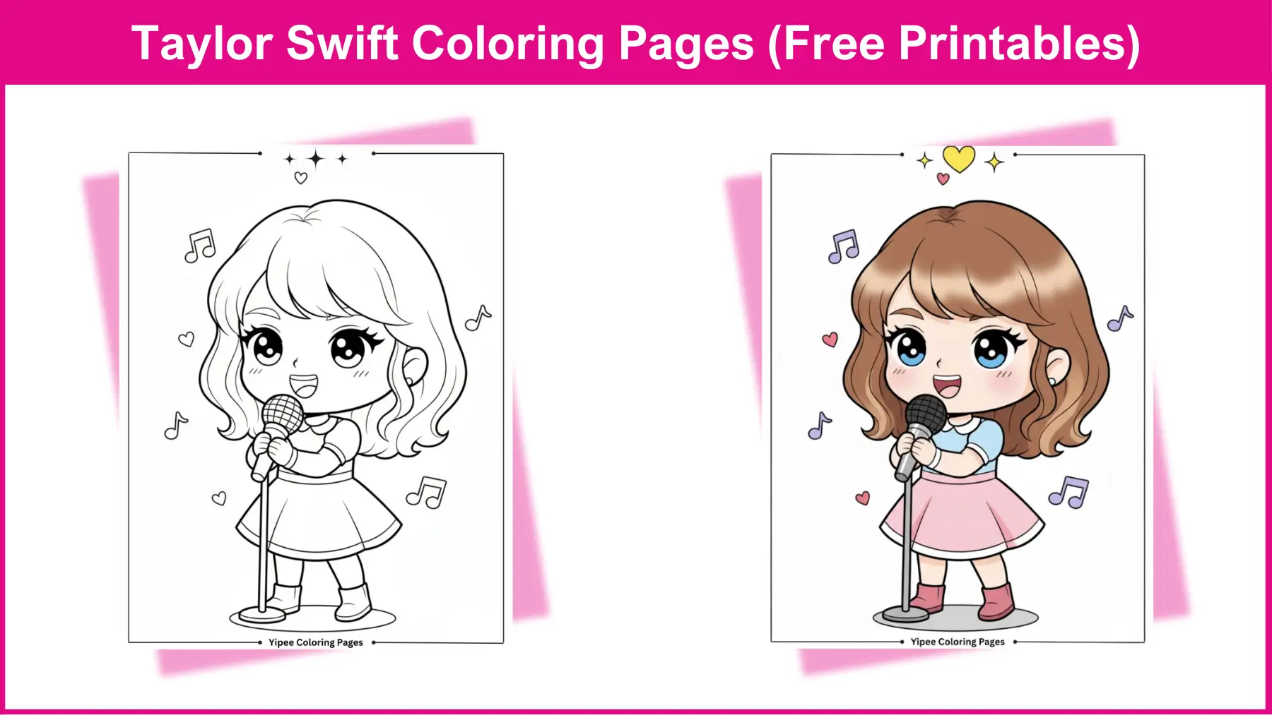 Taylor Swift Coloring Pages