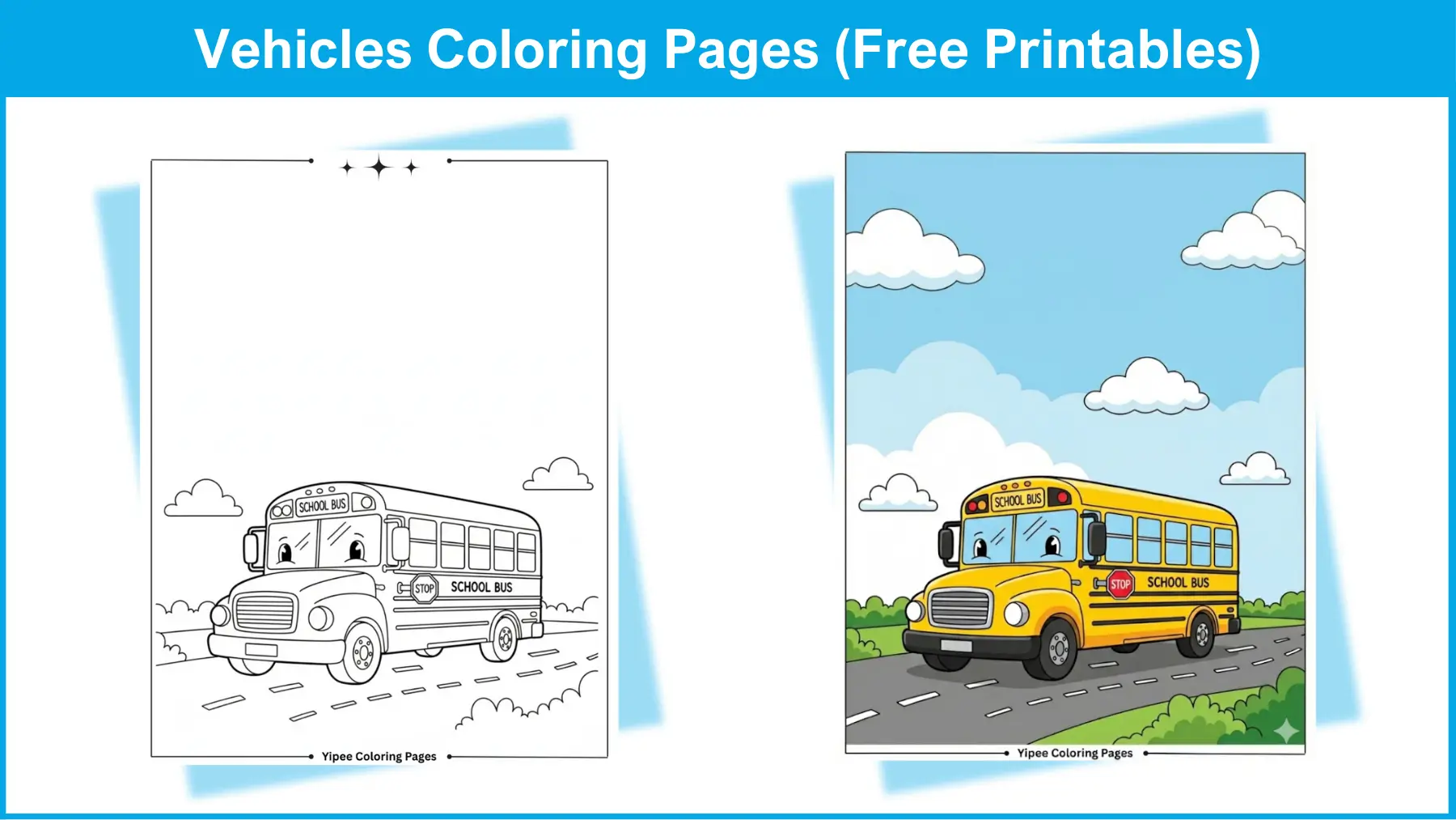 Vehicle Coloring Pages