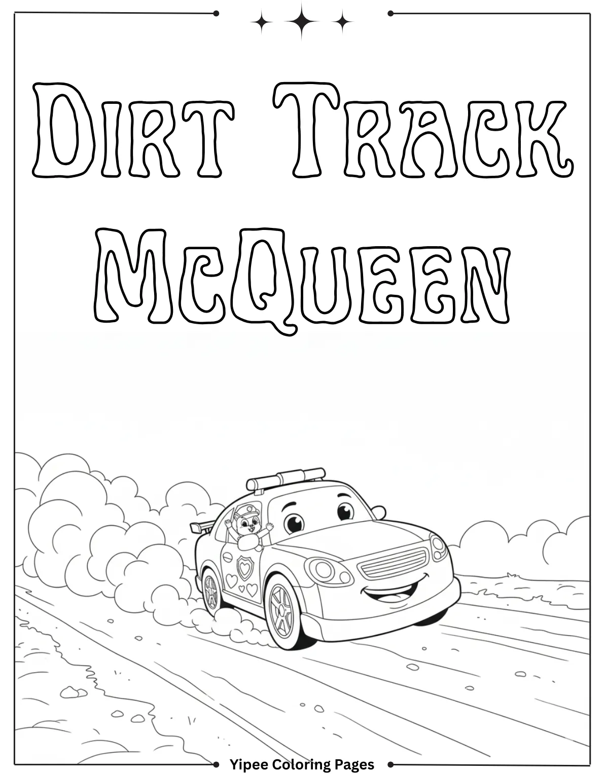 Dirt Track McQueen