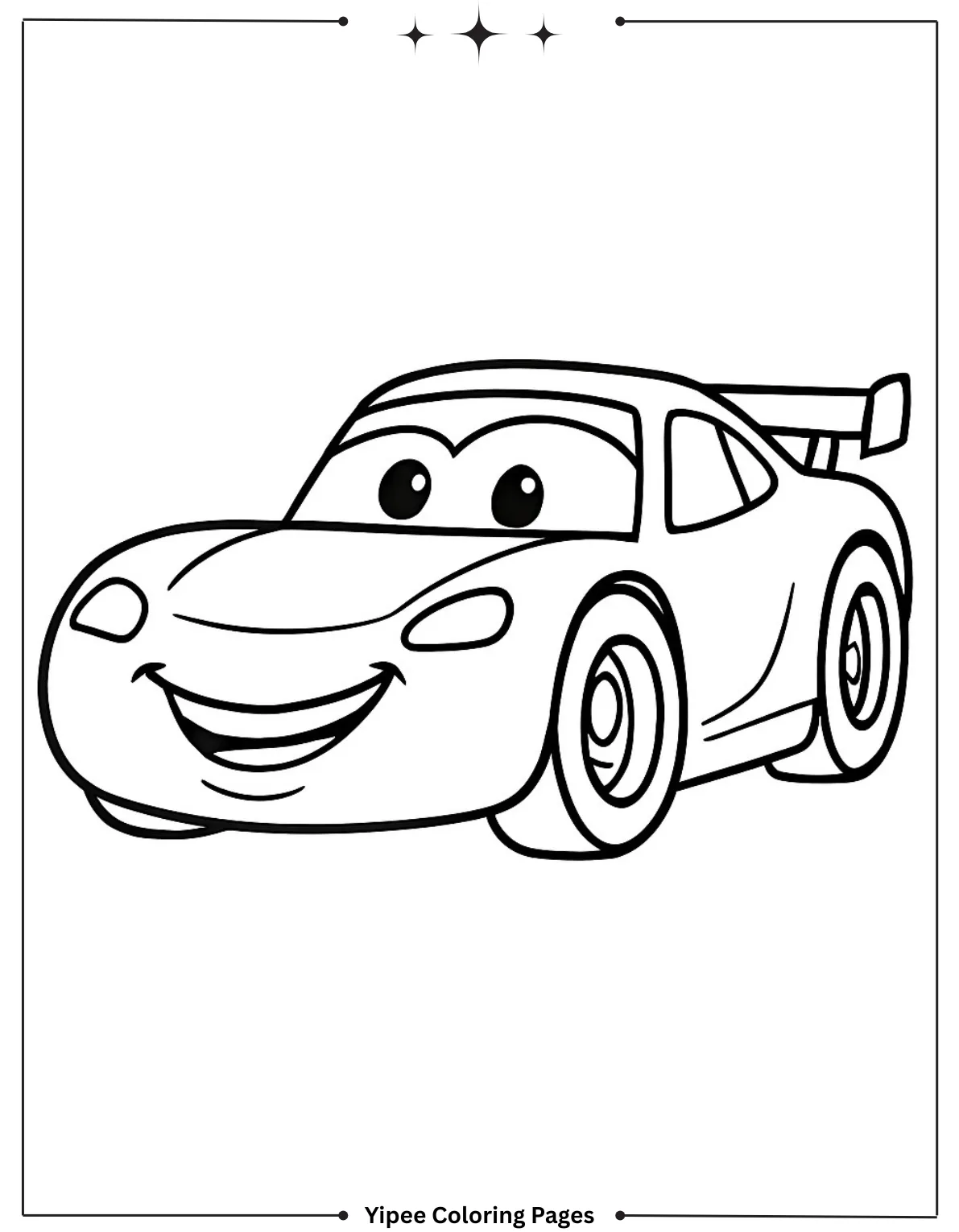 Free Printable Lightning Mcqueen