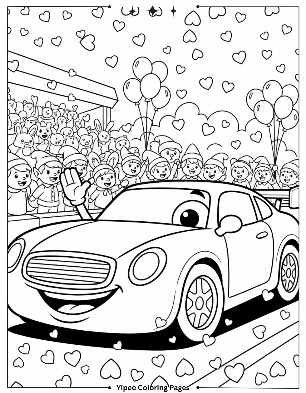 McQueen Rust-eze Hearts