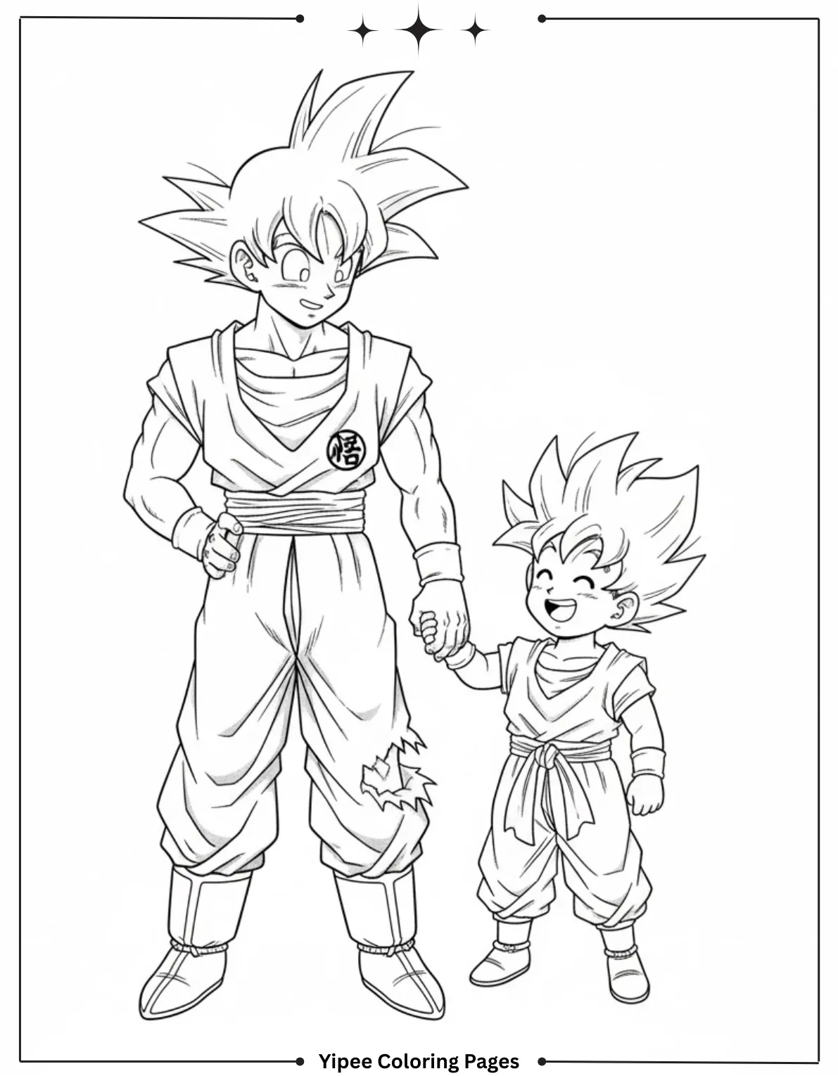 Son Goku And Gohan