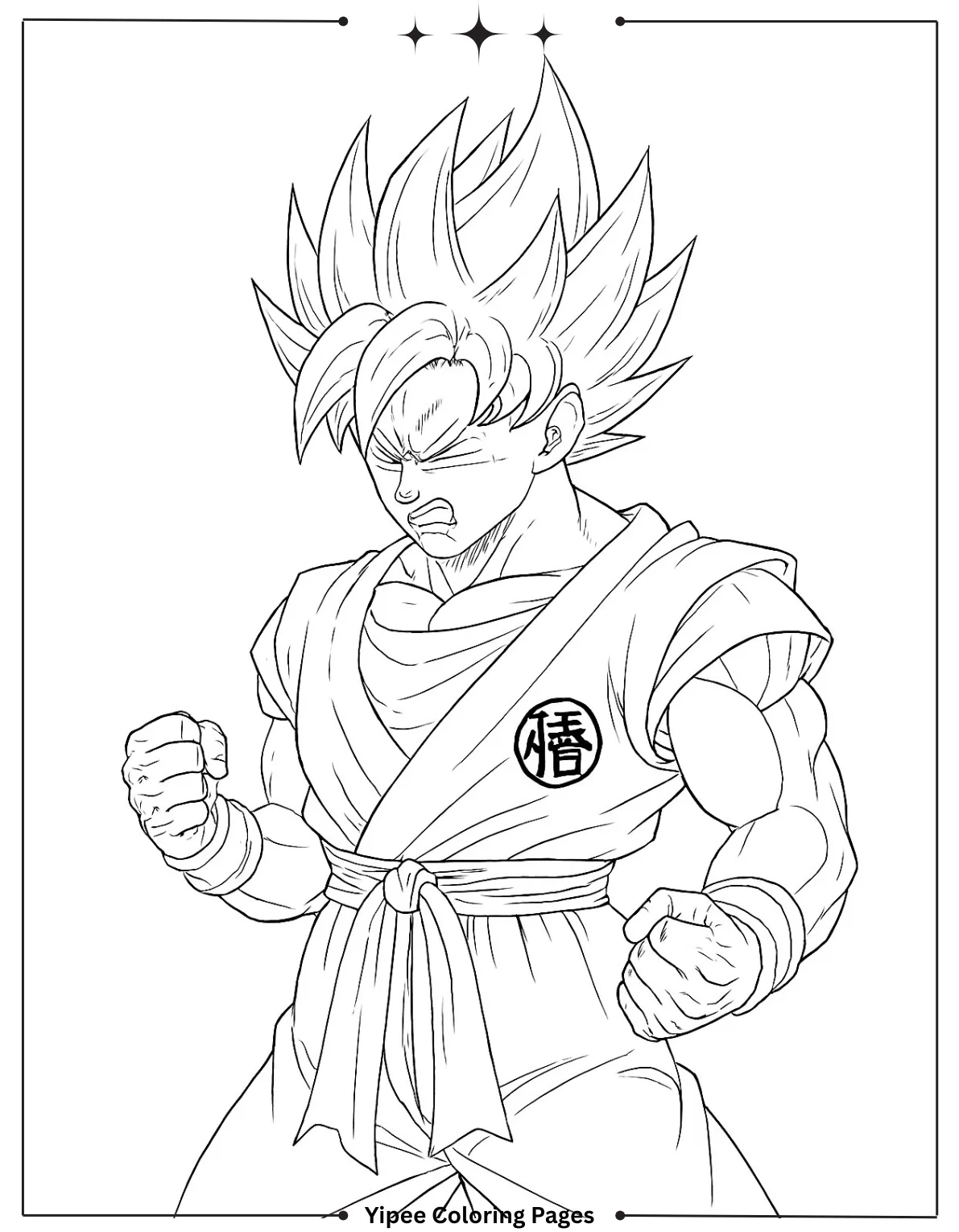 Strong Son Goku DBZ.