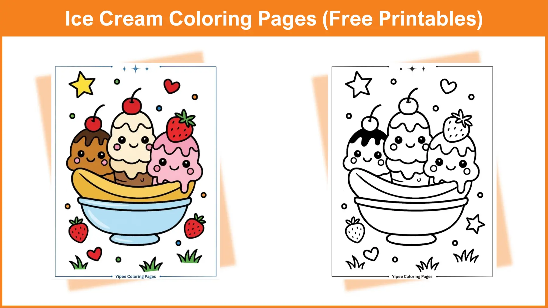 Sweet Ice Cream Coloring Pages Kids Can’t Resist Ice Cream Coloring Pages