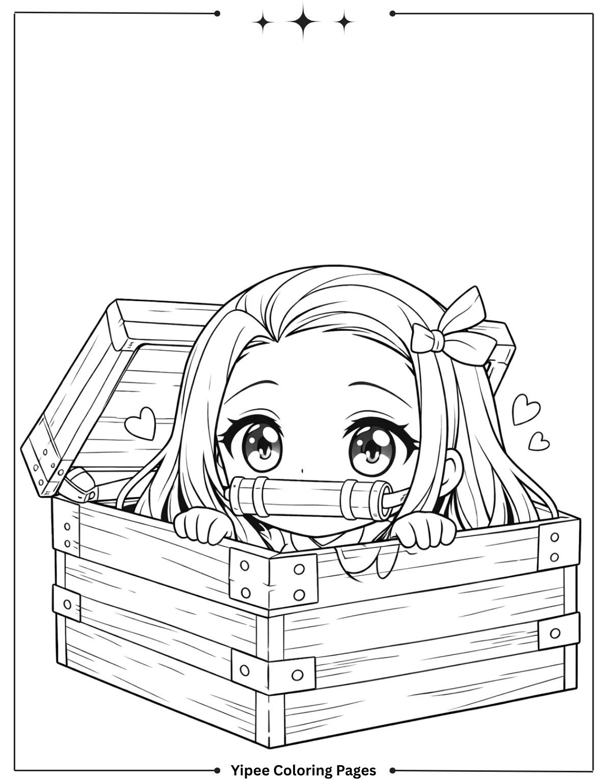Chibi Nezuko Popping Out of the Box