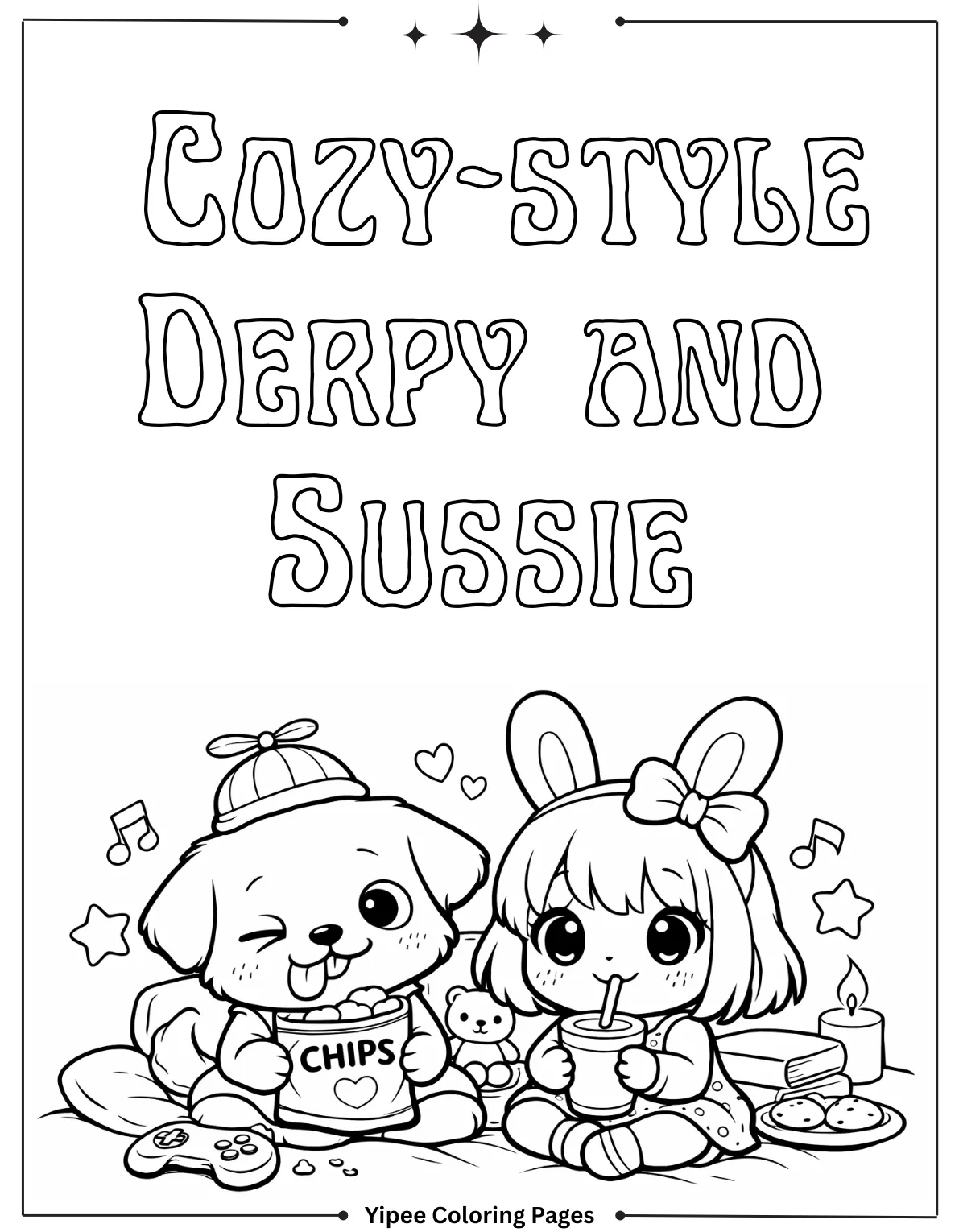 Cozy-style Derpy and Sussie
