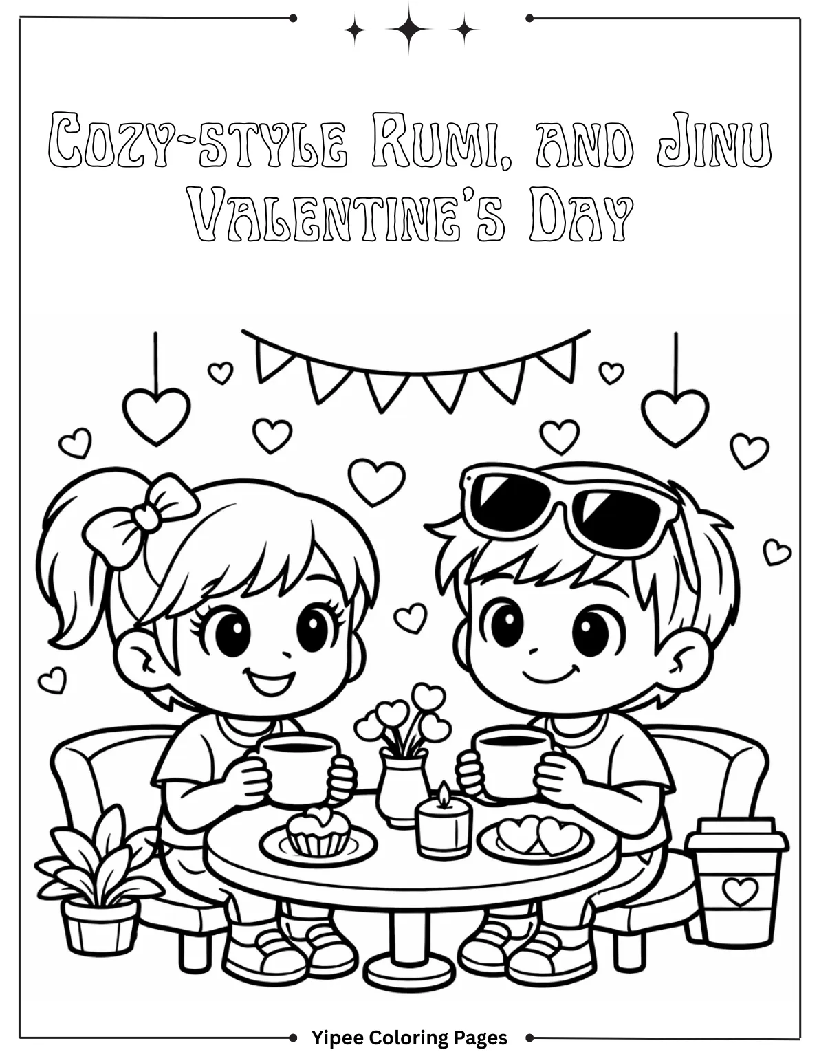 Cozy-style Rumi, and Jinu Valentine’s Day