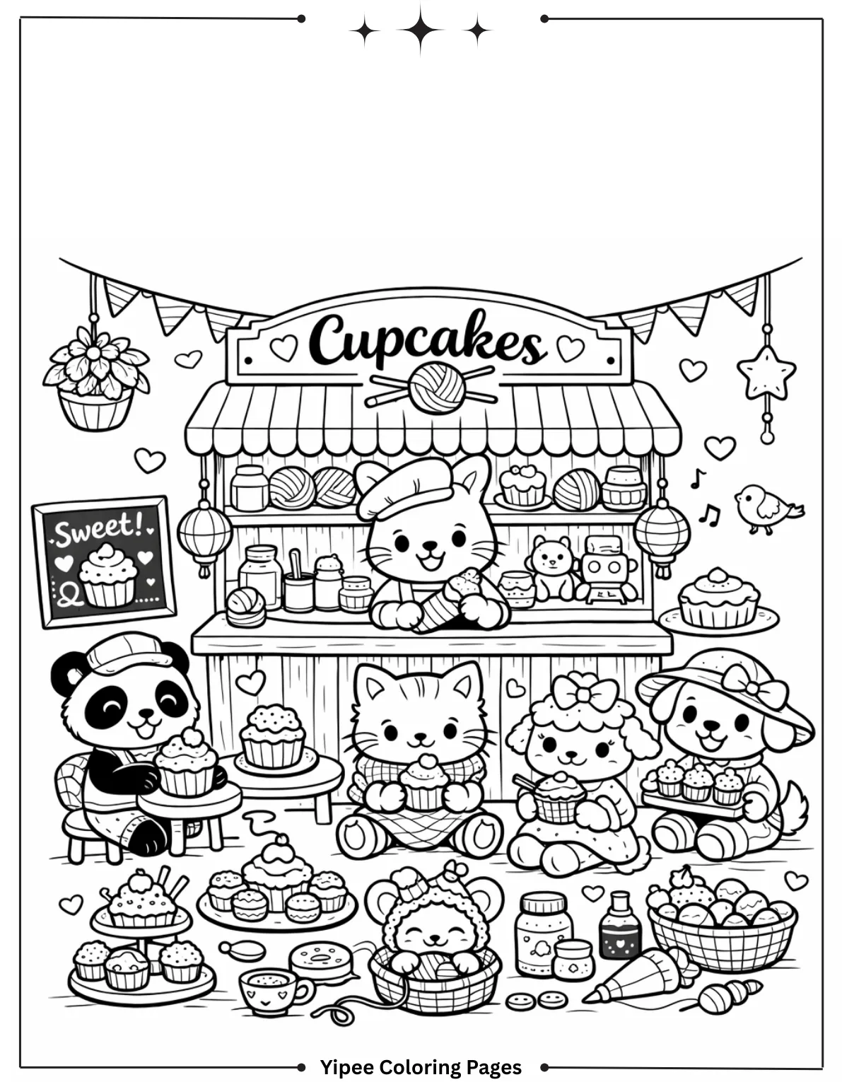 Cute Cupcake Corner