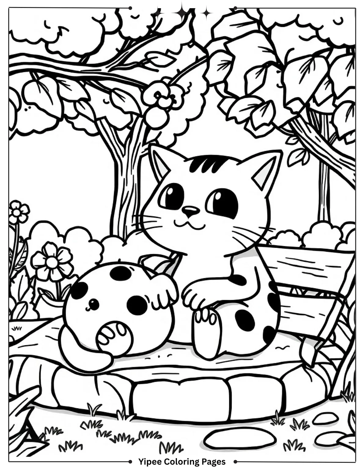 Monster CatNap in Poppy Playtime Park