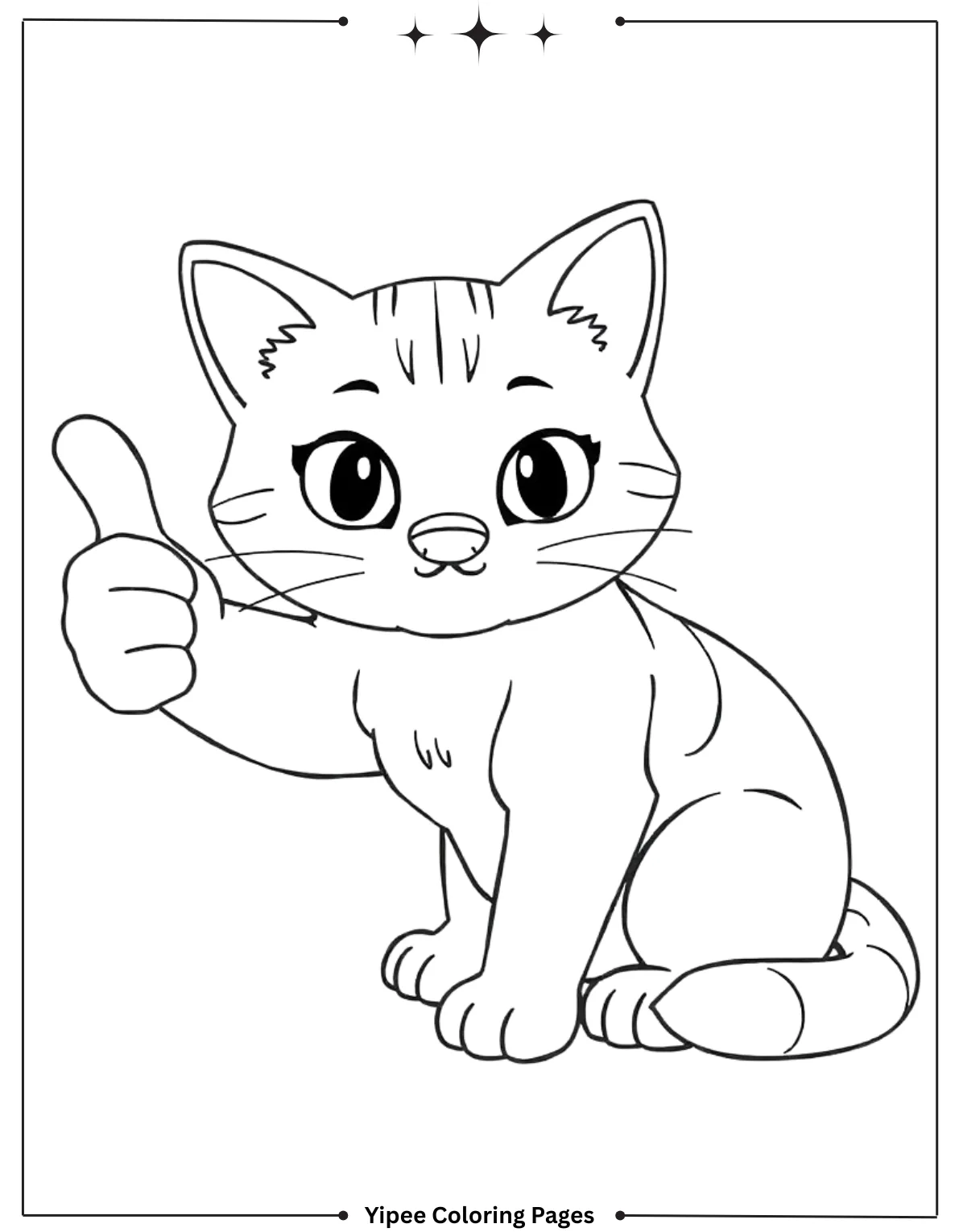 Toy CatNap Thumbs Up Pose