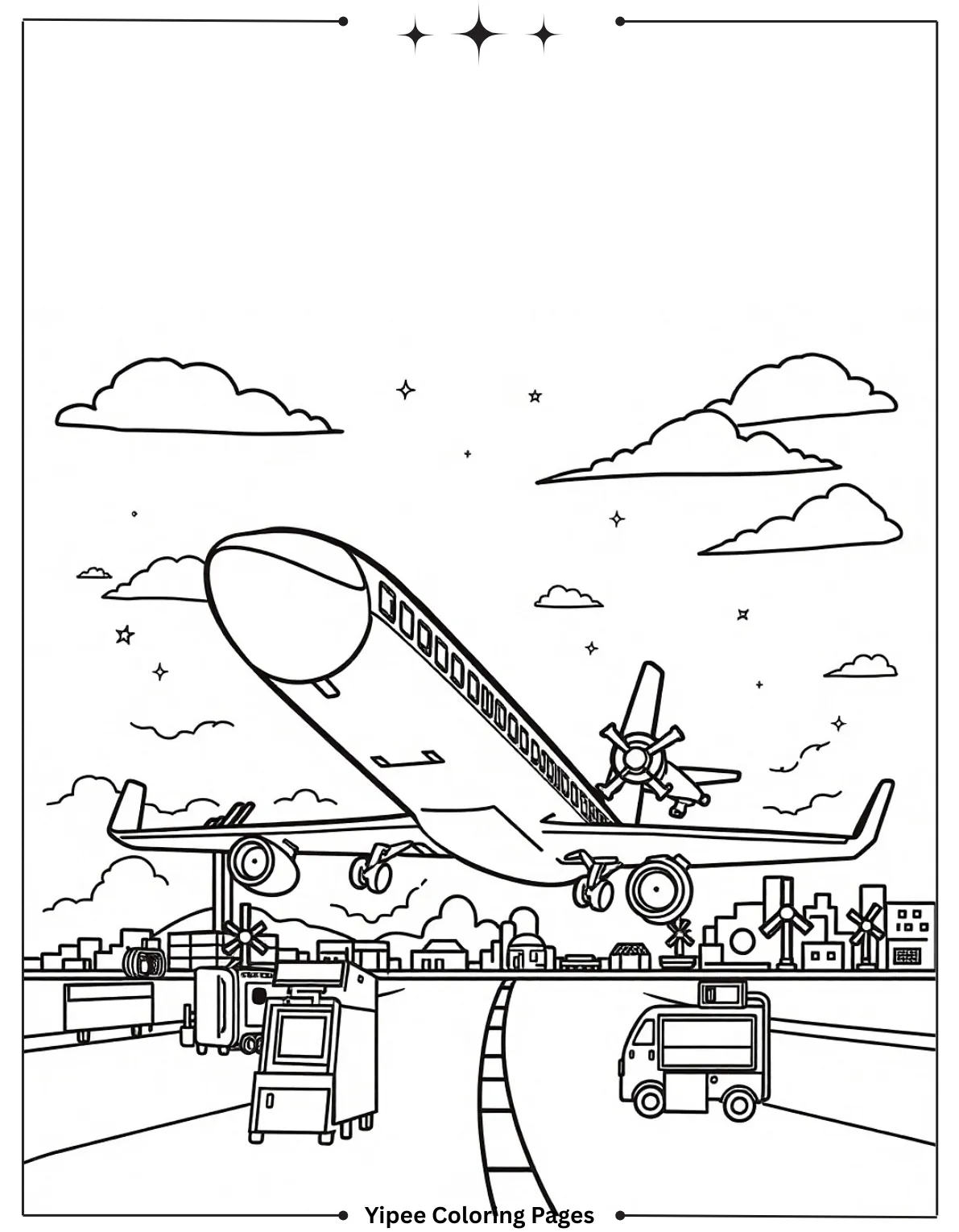 Godzilla Coloring Pages By Yipee Coloring Pages! Airport Rampage