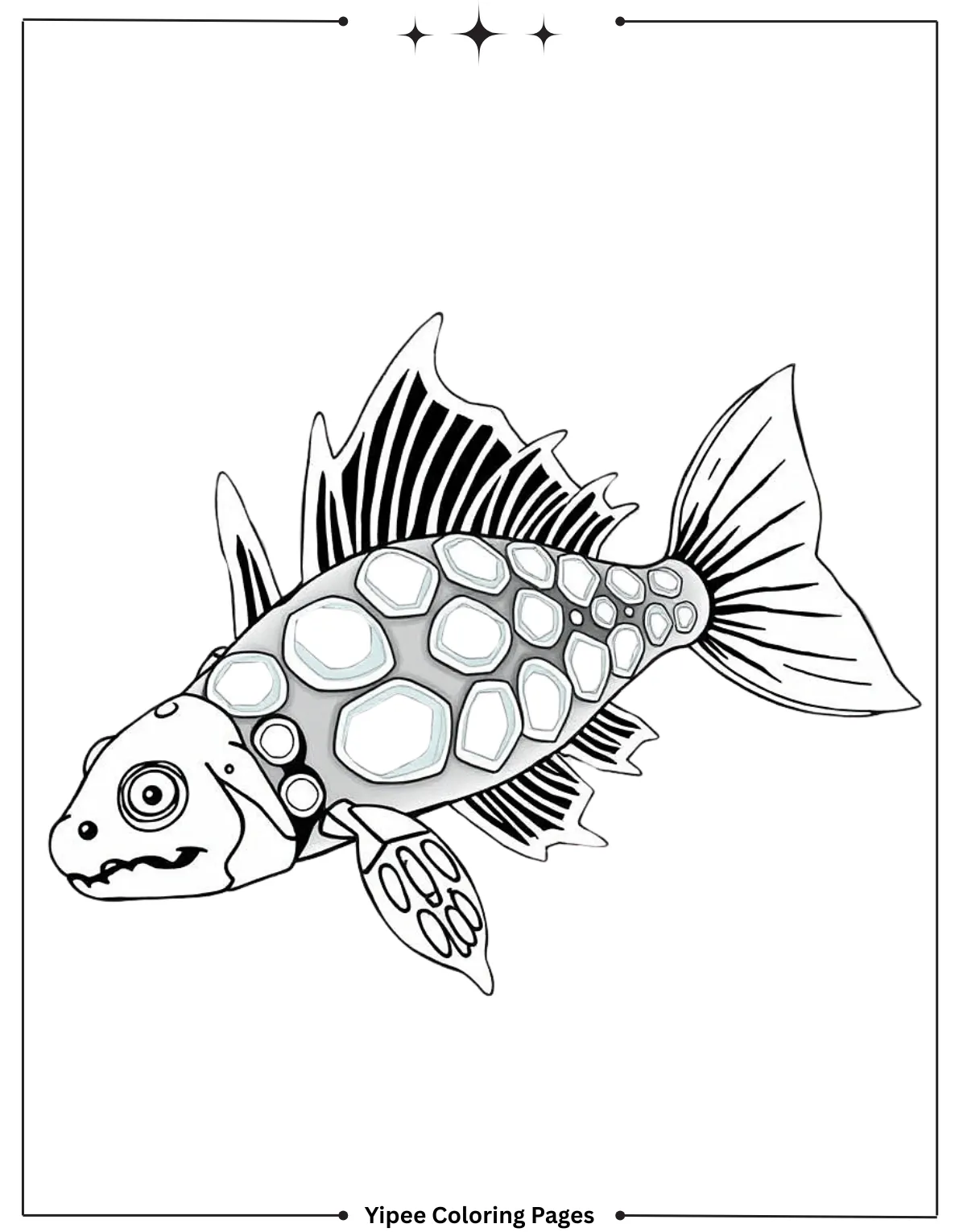 Godzilla Coloring Pages By Yipee Coloring Pages! Glowing Dorsal Spines