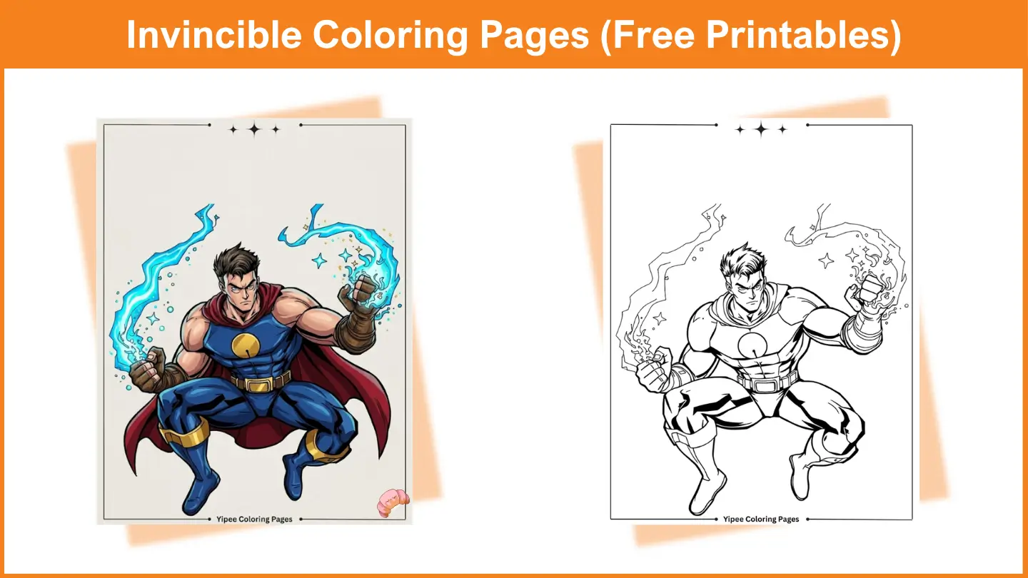 Invincible Coloring Pages
