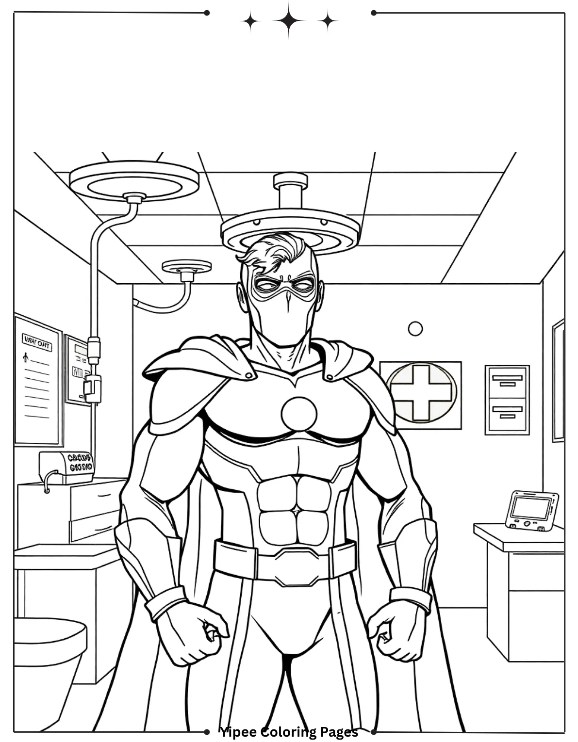 Omni-man in Hospital