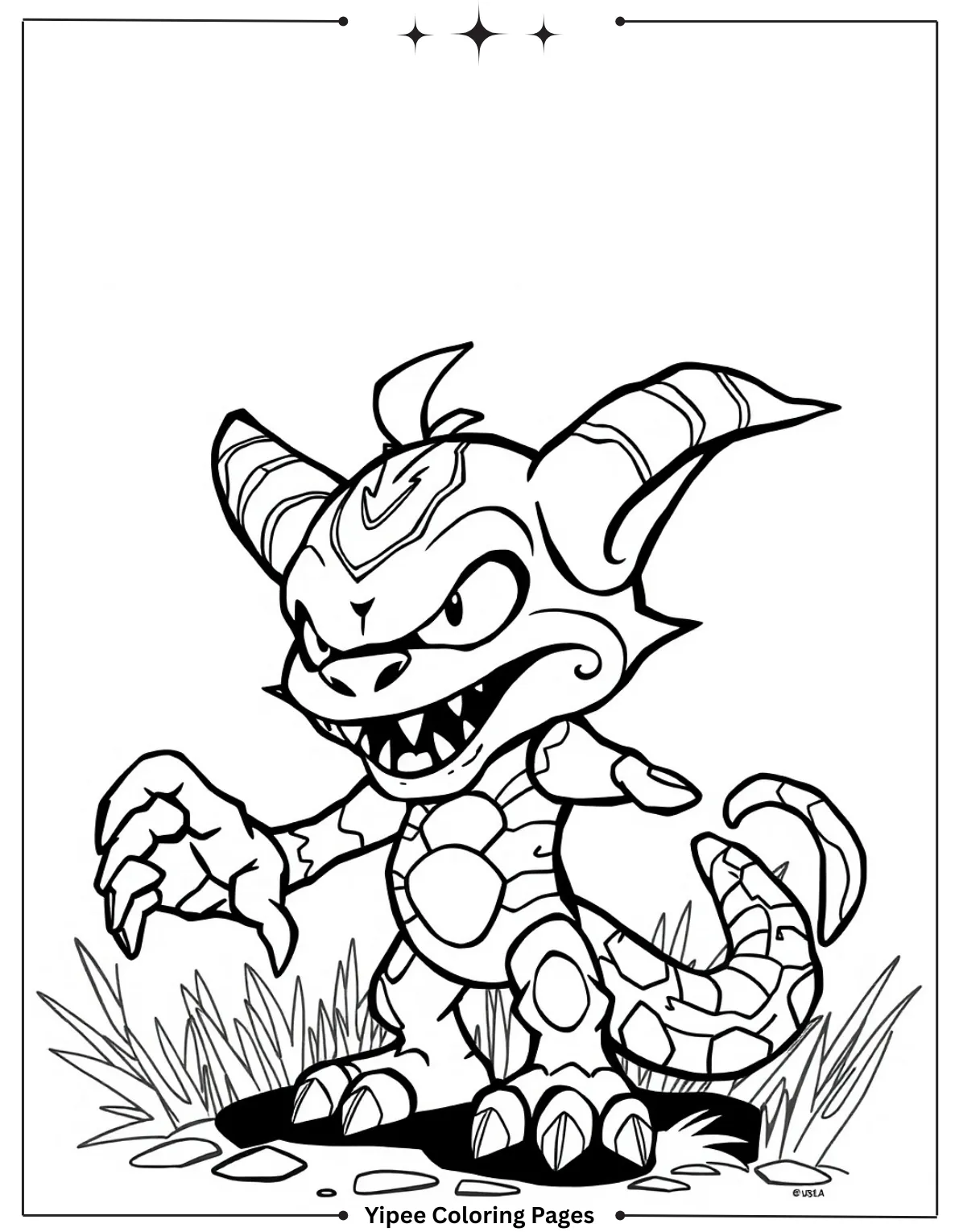 Amazing FNAF Coloring Pages for Creepy Fun Scary Detailed Scraptrap Coloring Page