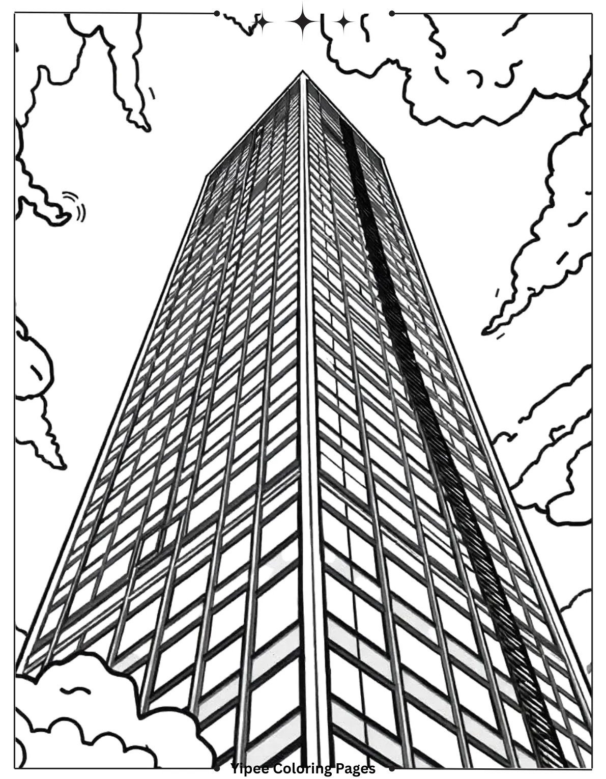 Godzilla Coloring Pages By Yipee Coloring Pages! Skyscraper Climb