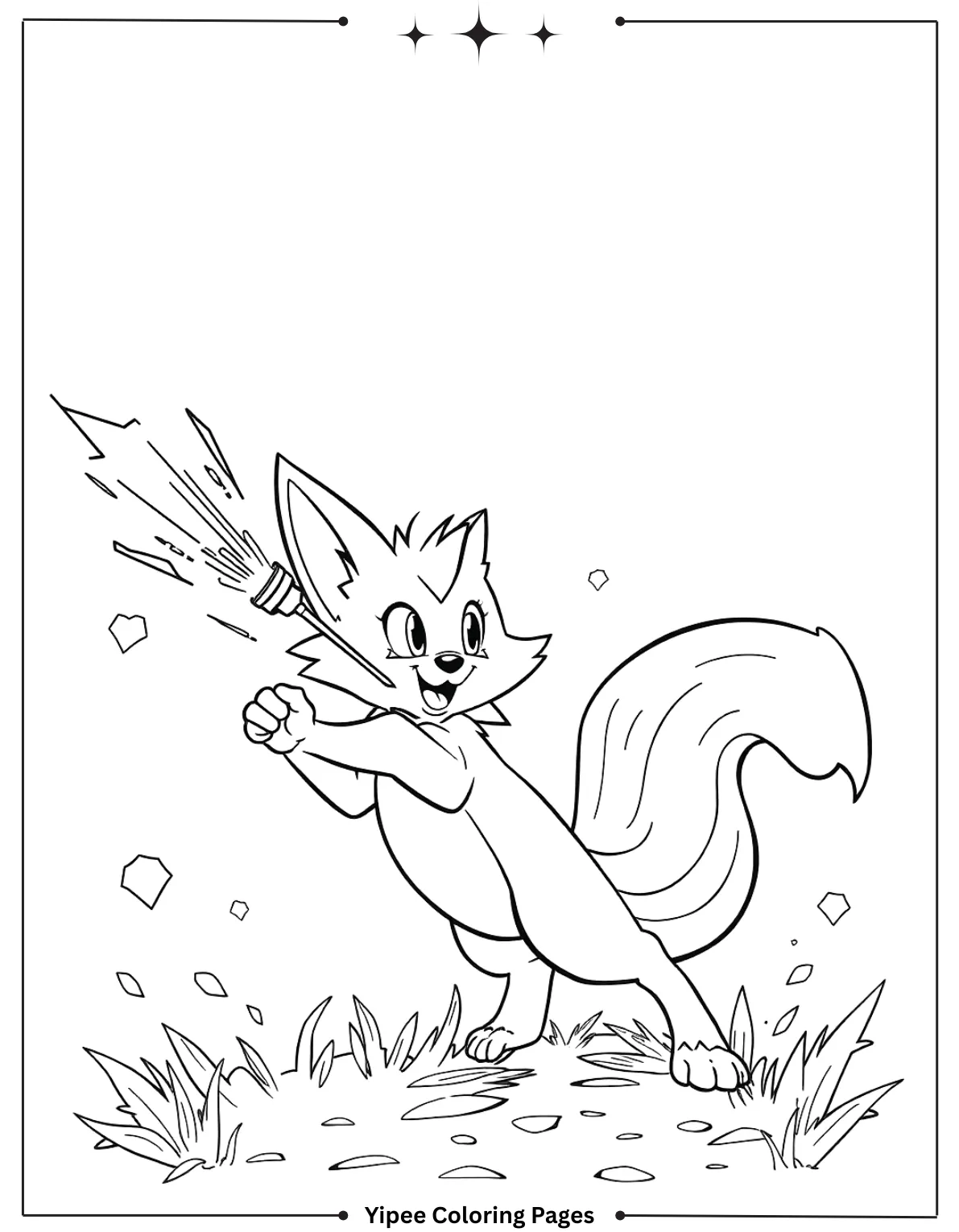 Godzilla Coloring Pages By Yipee Coloring Pages! Tail Swipe Attack (2)