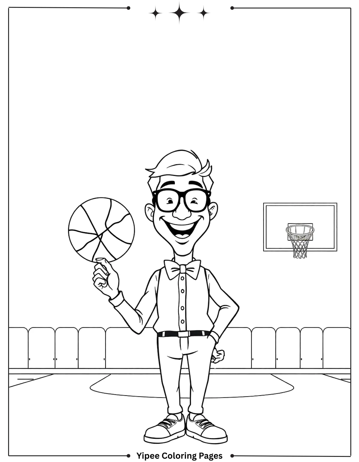 Blippi’s Basketball Spin