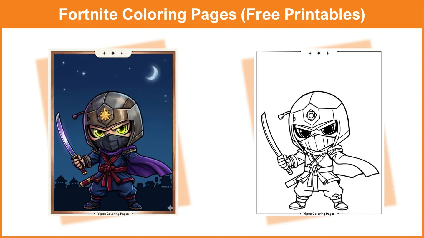 Fortnite Coloring Pages