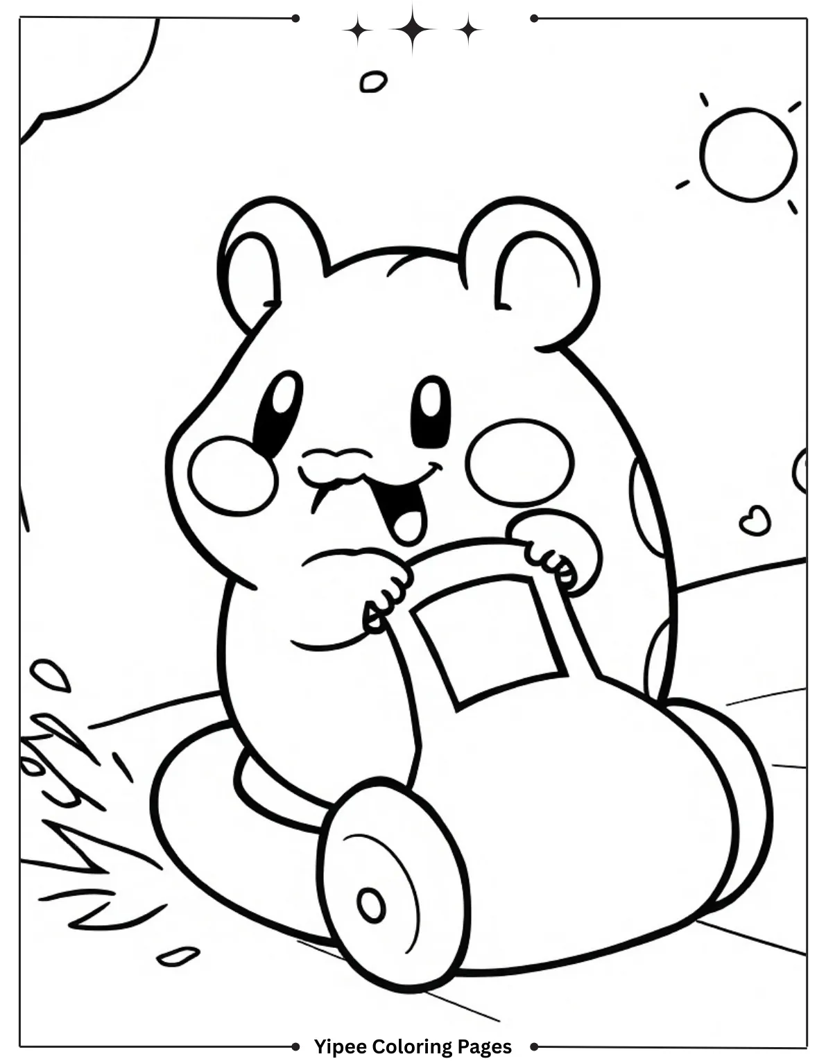 Kirby Coloring Pages Kids Will Love to Color! Kirby with Toy