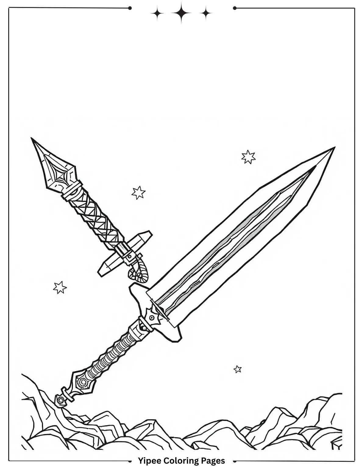 Free Fortnite Coloring Pages to Print and Color Legendary Weapons Coloring Page