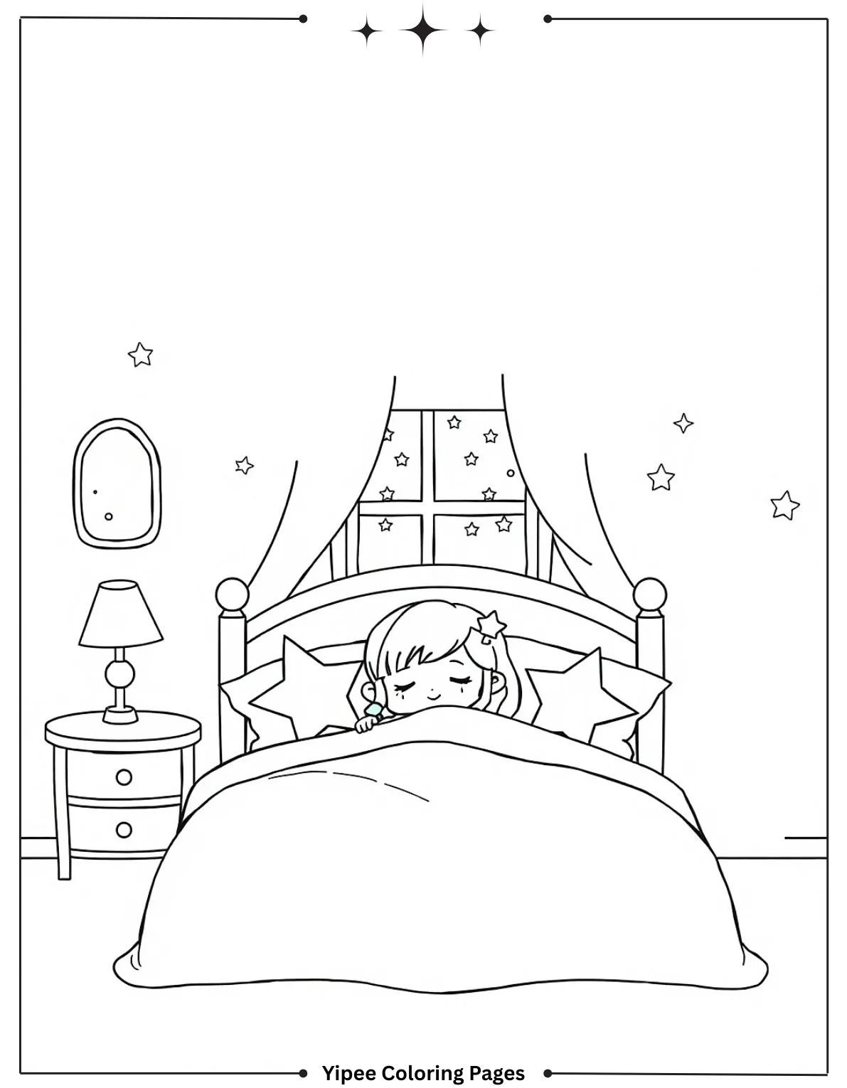 Free Dandy's World Coloring Pages for Creative Fun Glisten’s Bedtime Story
