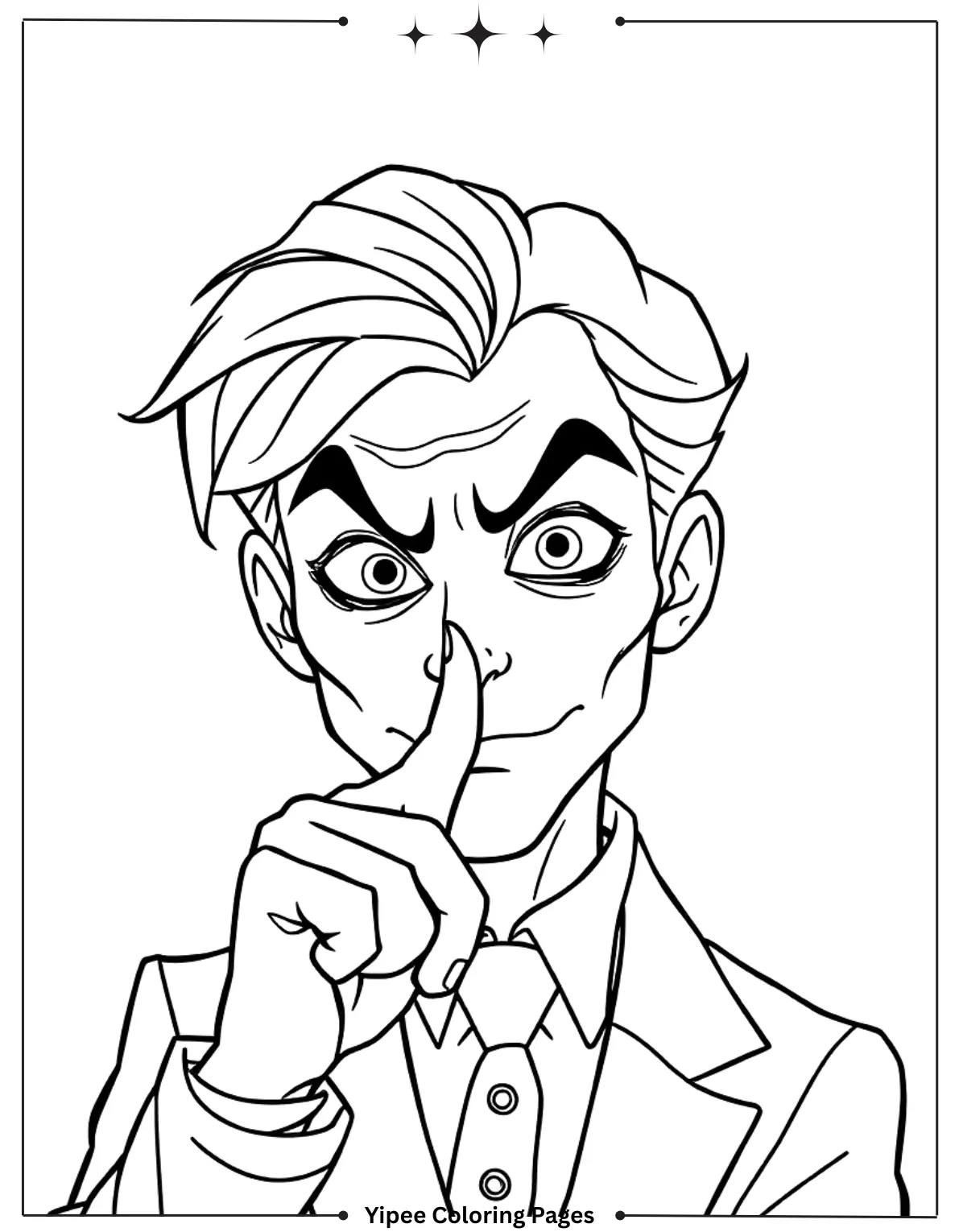Chucky Coloring Pages with Free Scary Printables Sinister Secret Shush
