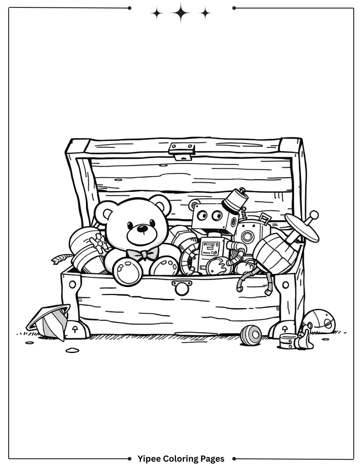 Chucky Coloring Pages with Free Scary Printables Toy Box Terror