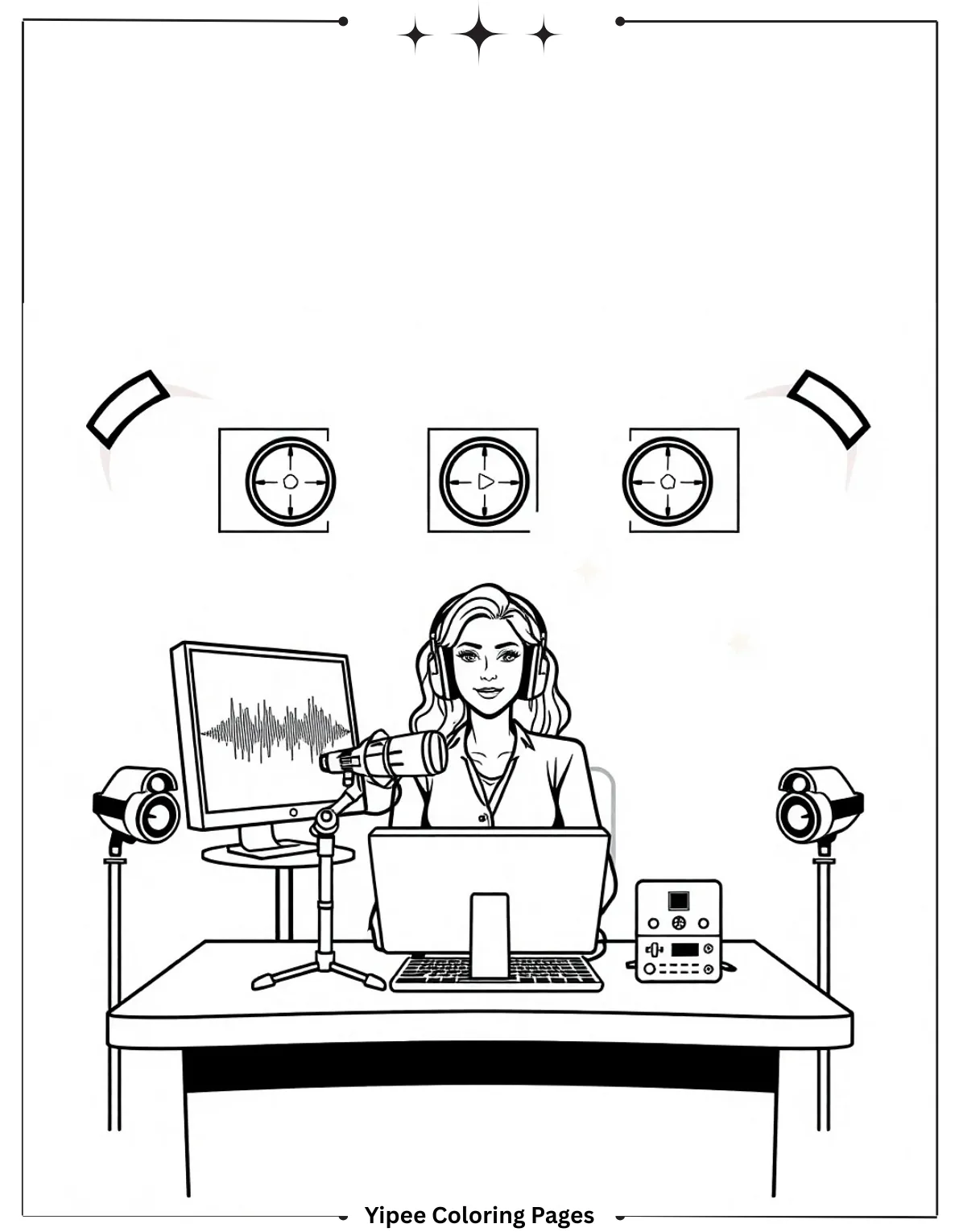 Free Dandy's World Coloring Pages for Creative Fun Vee’s Broadcast Brilliance
